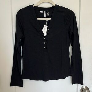 Travis Mathew Black Long Sleeve Tee